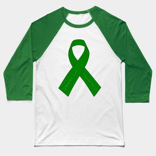 Dwarfism Awareness Baseball T-Shirt by DiegoCarvalho